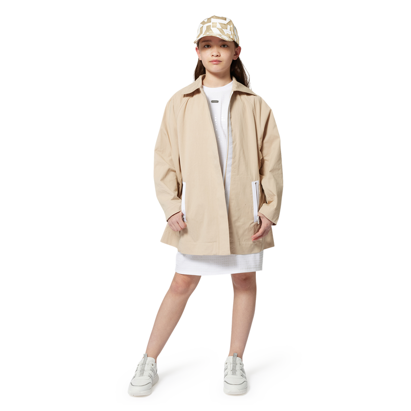 Weite wasserdichte Jacke DKNY 
                    MÄDCHEN