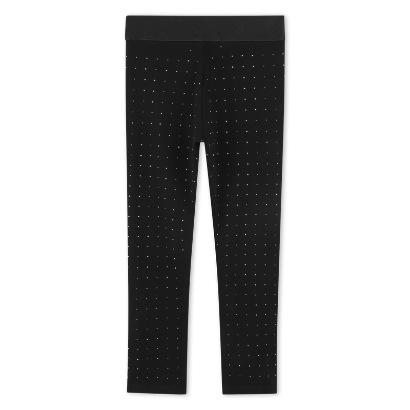 Unifarbene Leggings mit Strass THE MARC JACOBS 
                    MÄDCHEN