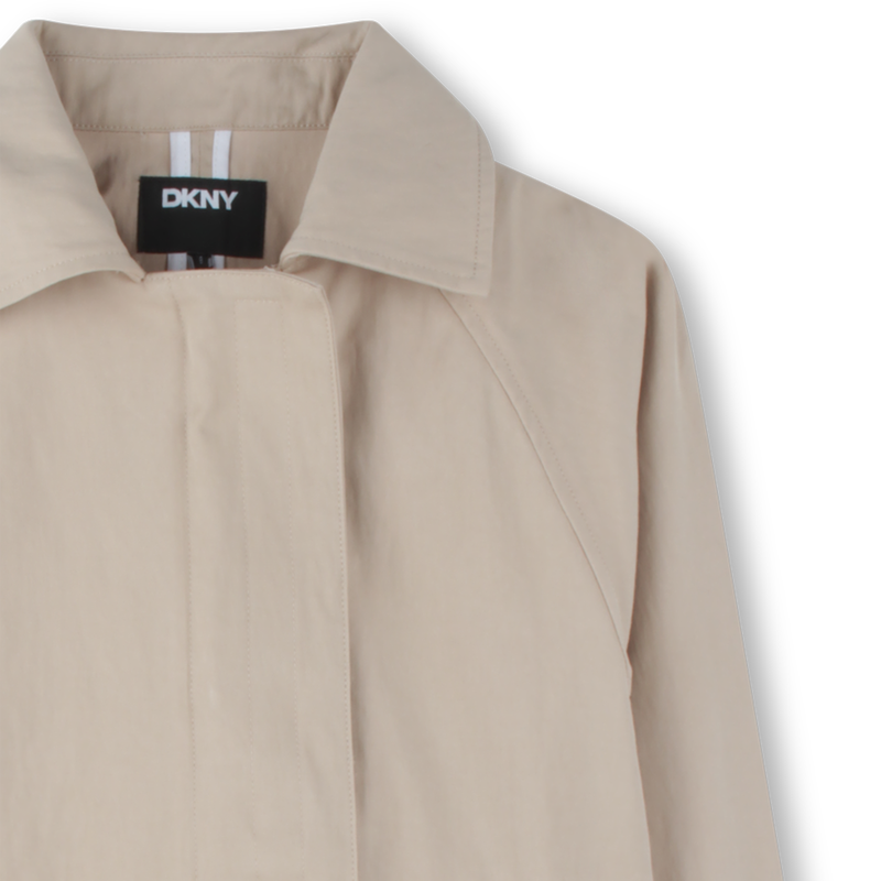 Weite wasserdichte Jacke DKNY 
                    MÄDCHEN